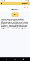 Constitución Política Colombia screenshot 2