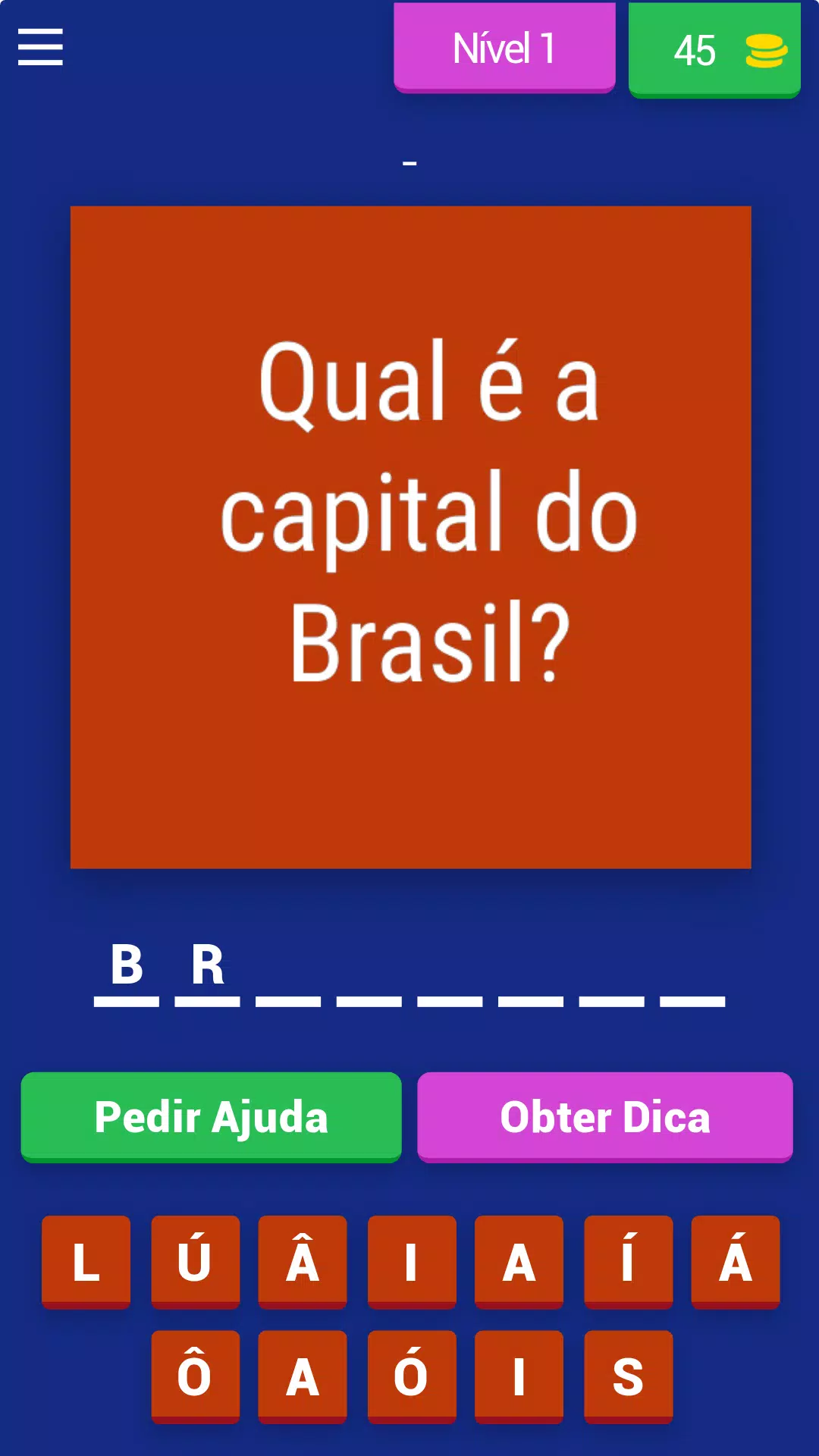 QUIZ CONHECIMENTOS GERAIS!