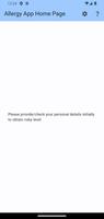 Allergy Alert App 포스터