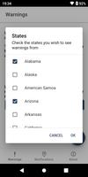 Weather warnings - Warningfy gönderen