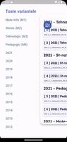 Subiecte Matematica 2009-2021 capture d'écran 1