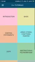 C++ Tutorials screenshot 1