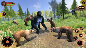 Wild Forest Apes Monster Hunt screenshot 2