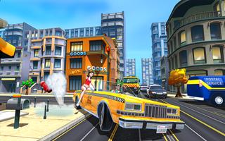 Car Taxi Simulator Taxi Games Affiche
