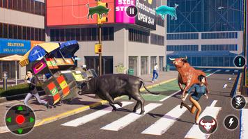 2 Schermata Angry Bull Attack Survival 3D