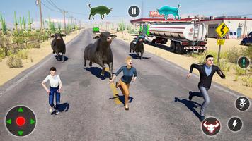 Angry Bull Attack Survival 3D capture d'écran 3