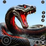 Venom Anaconda Cobra Snake 3D أيقونة