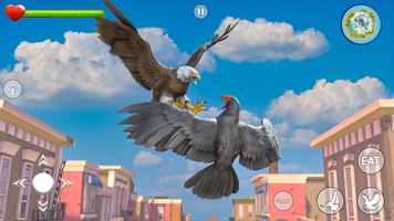 Falcon Eagle Simulator Games Affiche