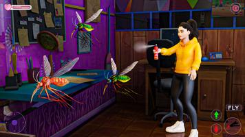 Flying Bug Simulator Evolution تصوير الشاشة 1