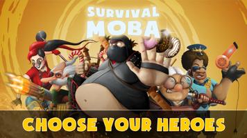 Survival MOBA plakat