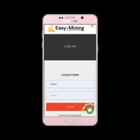 Easy-Mining Mobile Affiche