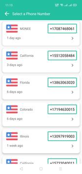 Receive SMS Online Verification 截图 1
