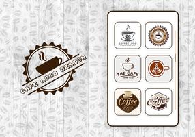 Cafe Logo Design تصوير الشاشة 2