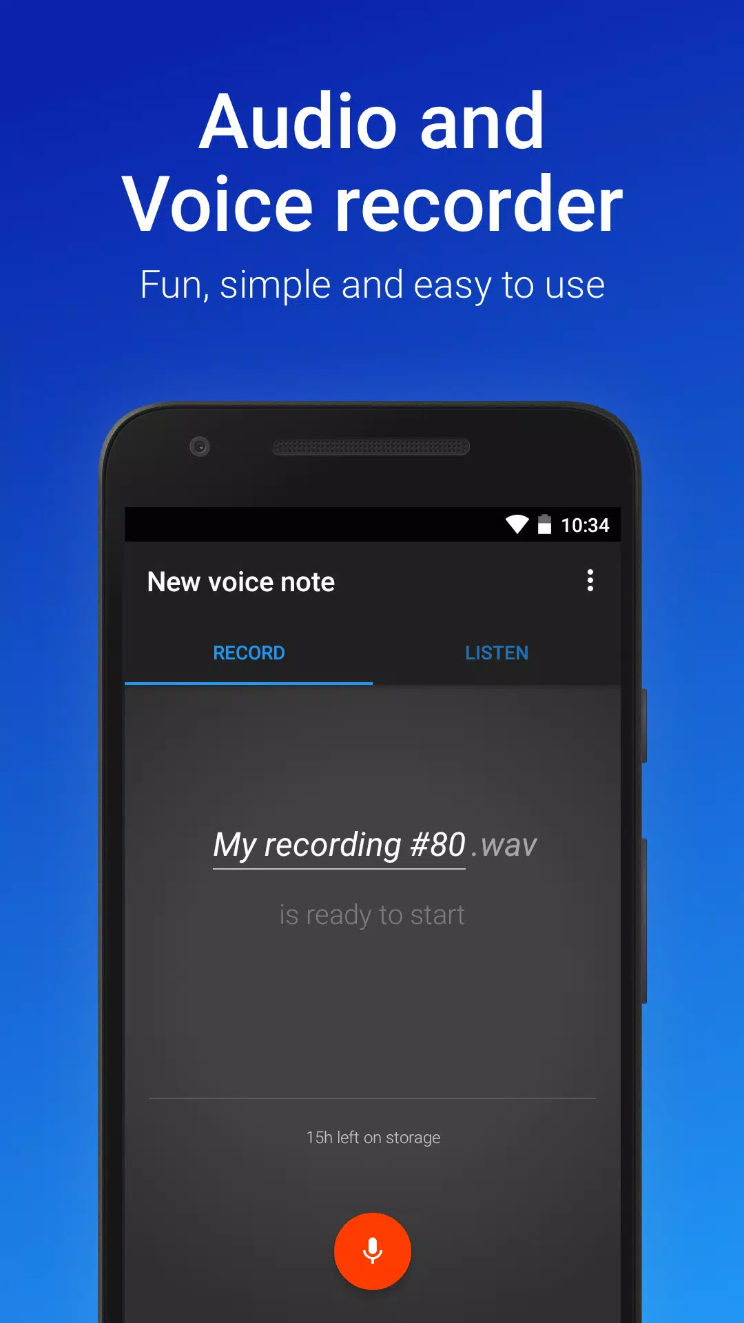 Easy Voice Recorder APK for Android Download