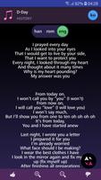 Lyrics for HISTORY (Offline) ảnh chụp màn hình 2