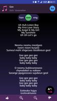Lyrics for Girls' Generation (Offline) Affiche
