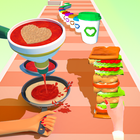 Food Stack Runner: Stack Games icône