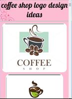 idées de conception de logo de café Affiche