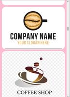 idées de conception de logo de café capture d'écran 2
