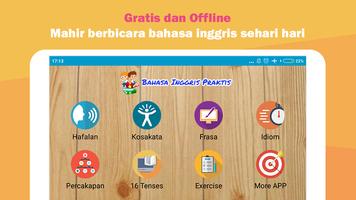 Mahir Hafalan Bahasa Inggris Offline постер