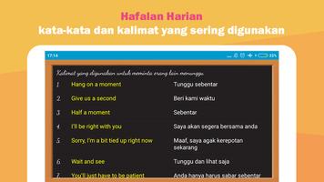 Mahir Hafalan Bahasa Inggris Offline скриншот 1