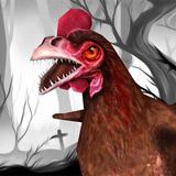 Gruselige Horror-Hühnerflucht