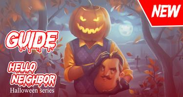 Poster hi Hello Neigbor Alpha Guide Halloween Series