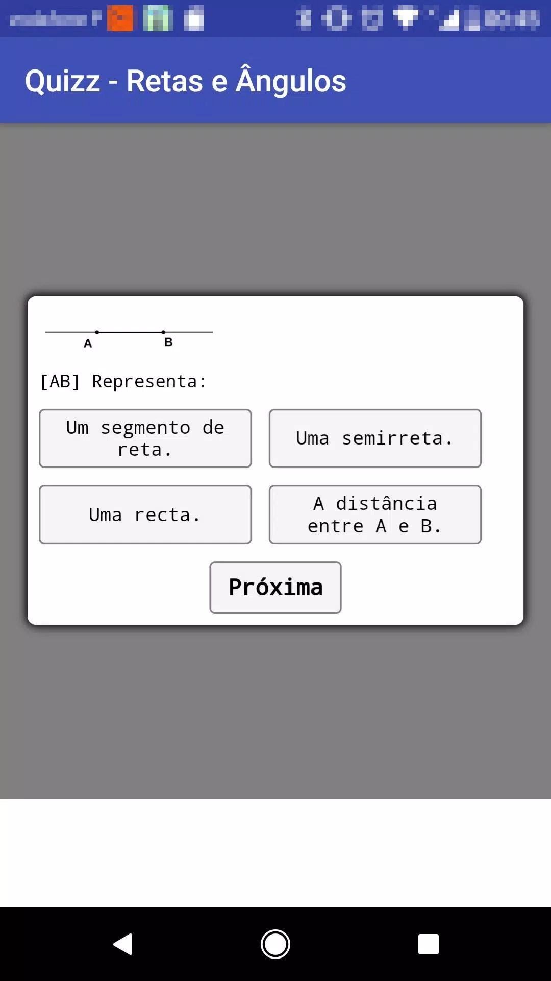 QUIZ MATEMÁTICAS Ángulos