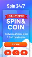 CoinSpin - Daily Spins & Coins Free 2019 الملصق