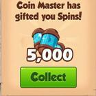 5k Spin - coin master 2023 icône