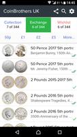 برنامه‌نما UK Coins Manager عکس از صفحه