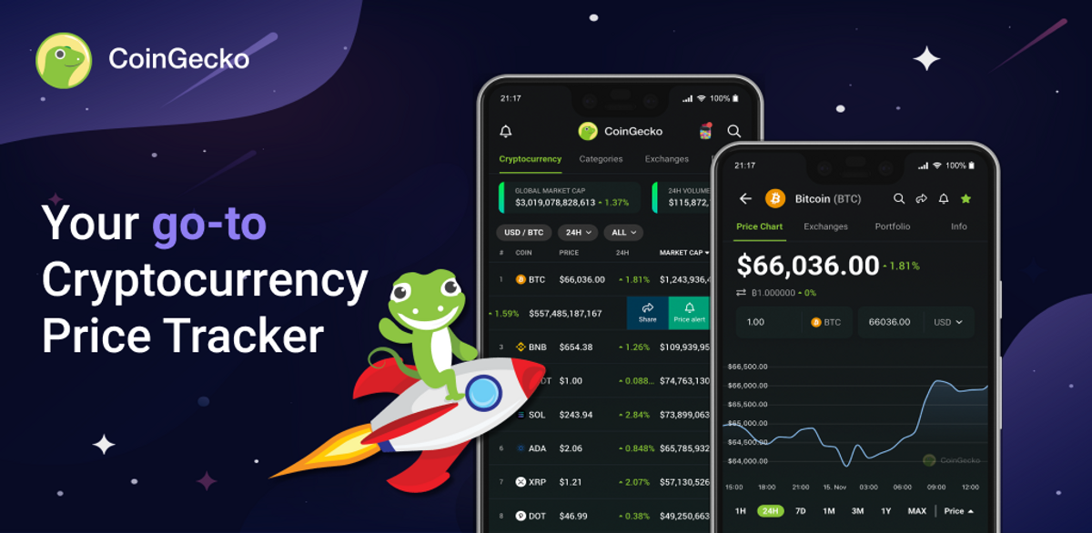 Cómo descargar la última versión de CoinGecko NFT, Crypto Tracker para