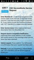 CSC ServiceWorksServiceRequest screenshot 1