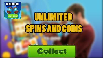 Free Spins And Coins - Coin Master Tricks Affiche