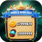 Free Spins and Coins Calc For Coin Piggy Master 图标