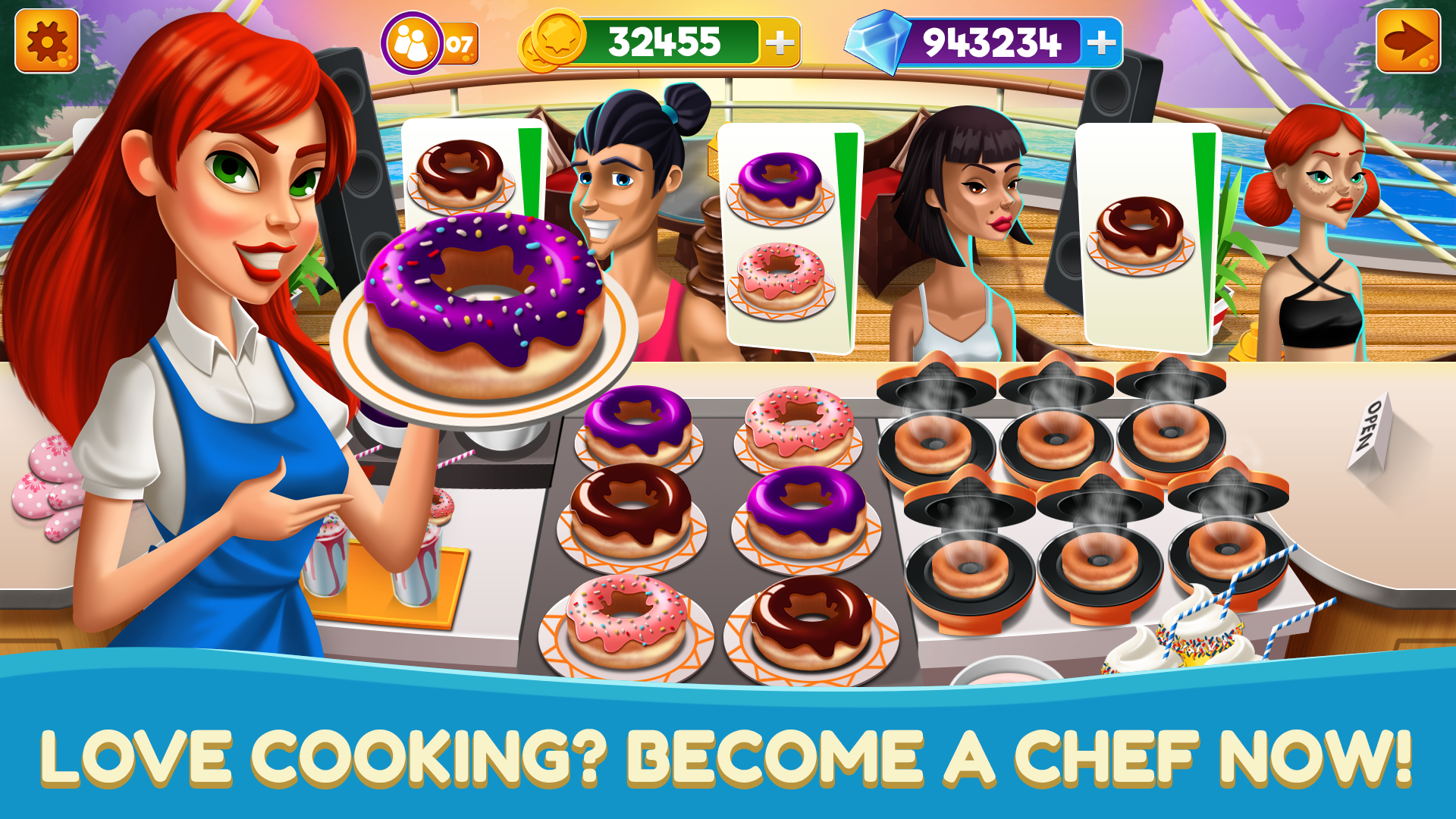 無料で シェフフィーバーキッチン料理ゲームレストラン料理 Fever アプリの最新版 Apk1 01をダウンロードー Android用 シェフ フィーバーキッチン料理ゲームレストラン料理 Fever Apk の最新バージョンをダウンロード Apkfab Com Jp