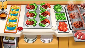 پوستر Chef Fever Restaurant Kitchen Food Cooking Games