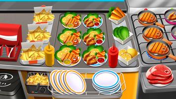 Kitchen Fever Food Restaurant & Cooking Games پوسٹر