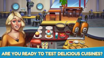 Cooking Games Cafe 2 Chef Food Kitchen Restaurant syot layar 2
