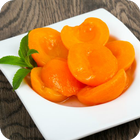 Блюда с консервированными абрикосами icône