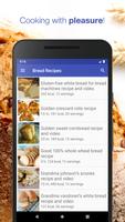 Poster Bread recipes free offline app