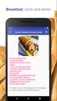 Bread recipes free offline app captura de pantalla 1