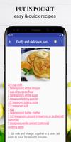Breakfast recipes offline app free, Brunch recipes capture d'écran 2