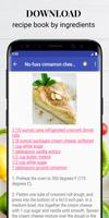 Cake recipes for free app offline with photo capture d'écran 1