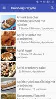 Cranberry rezepte app deutsch kostenlos offline Poster