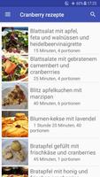 Cranberry rezepte app deutsch kostenlos offline captura de pantalla 3