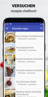 Smoothie vegan poster