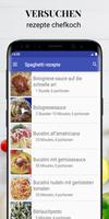 Spaghetti rezepte poster