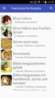 Französische rezepte app kostenlos offline Poster