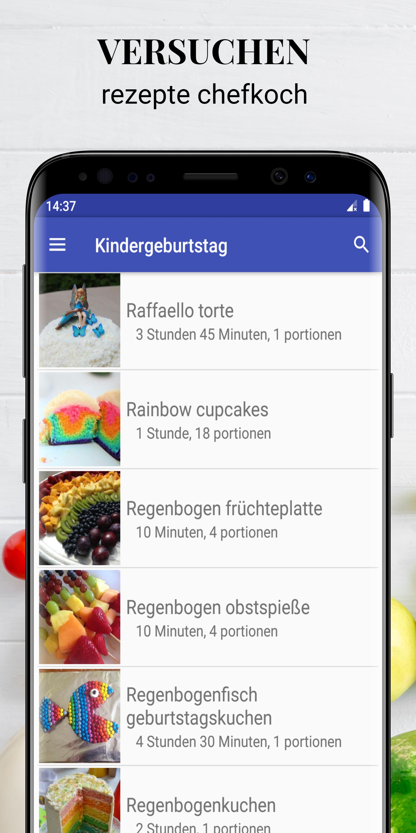 Rezepte Fur Den Kindergeburtstag Kostenlos Offline For Android Apk Download